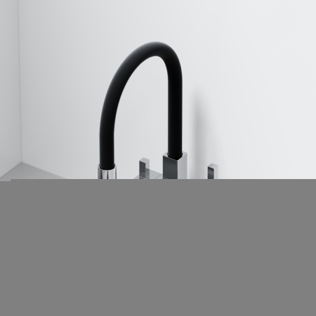 Смеситель для кухни Sancos Arno SC4005CH на мойку черный/хром